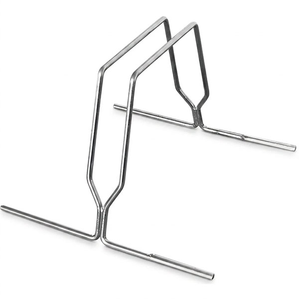 MINUTEX Portabiciclette a Pavimento Modulare Acciaio Zincato Bianco